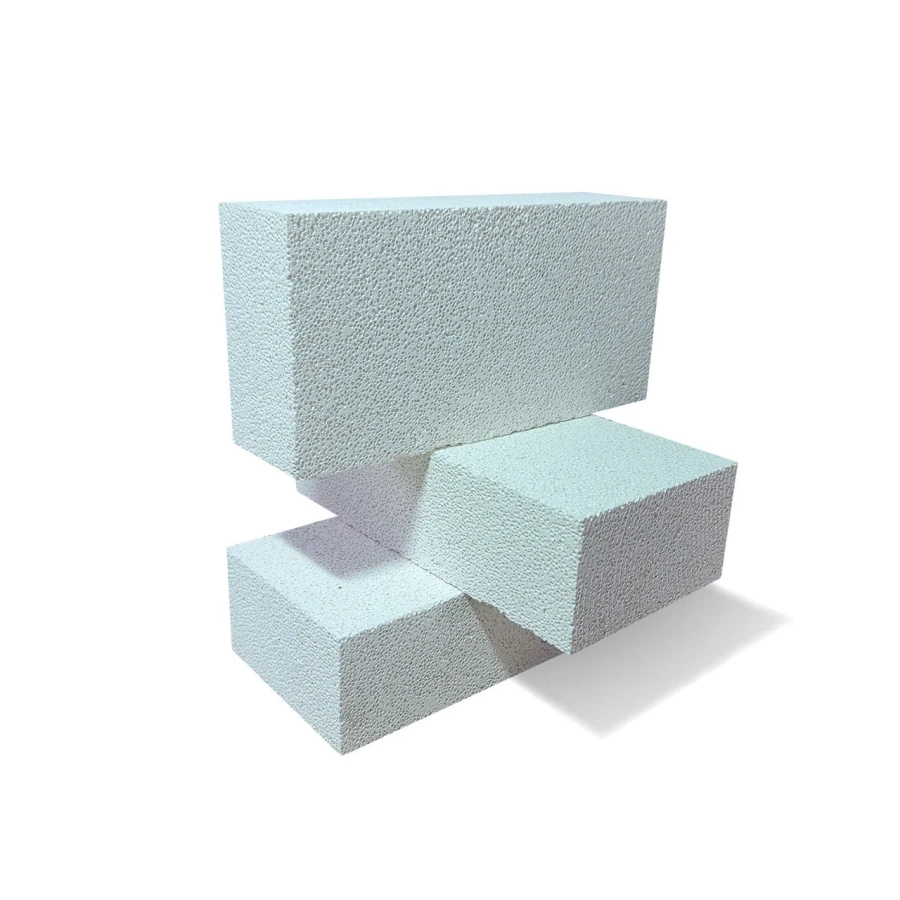 Кирпич муллитовый теплоизоляционный марки 23/1260°С/230х114х65 мм 